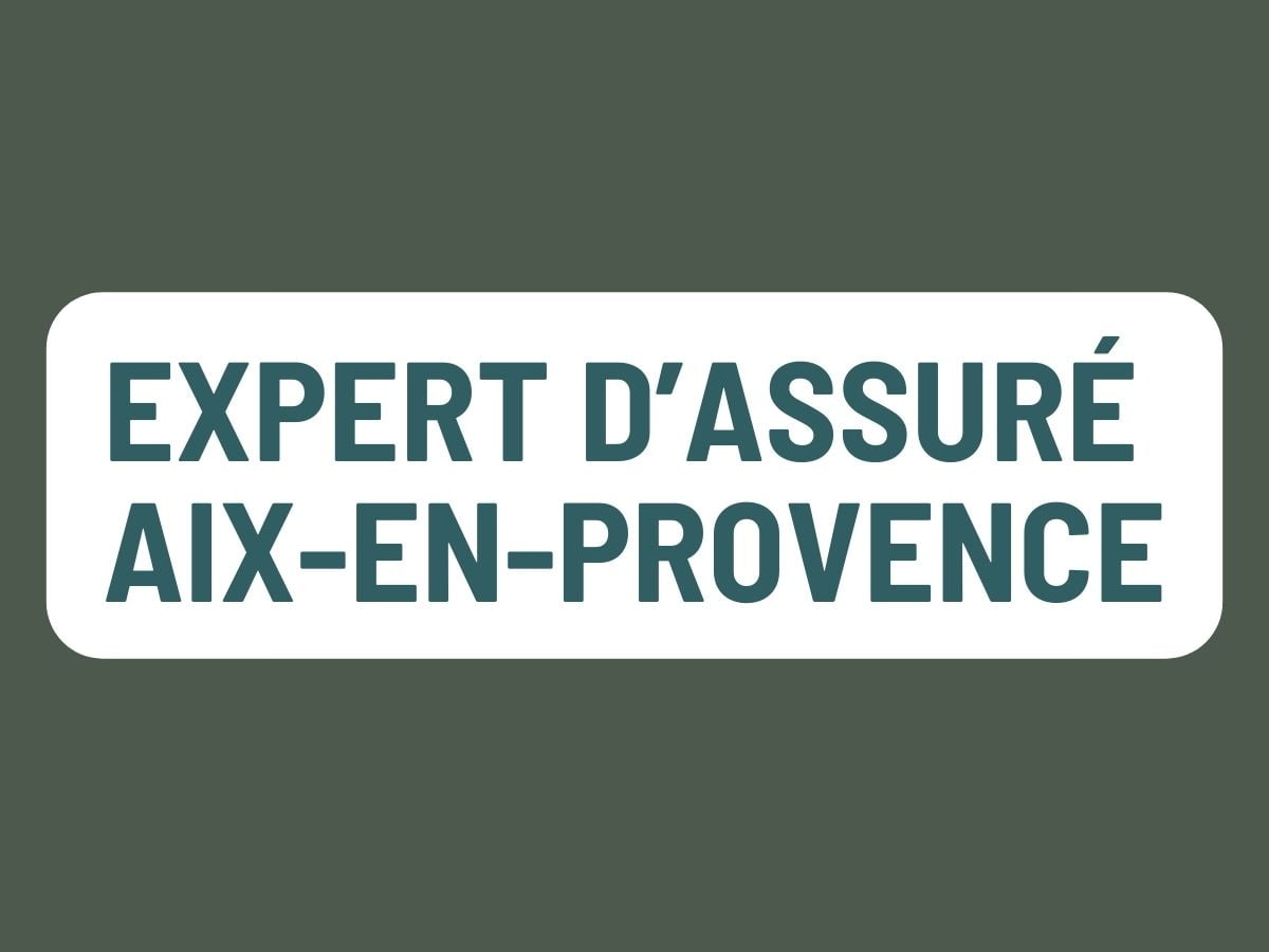 infographie expert d'assuré aix-en-provence